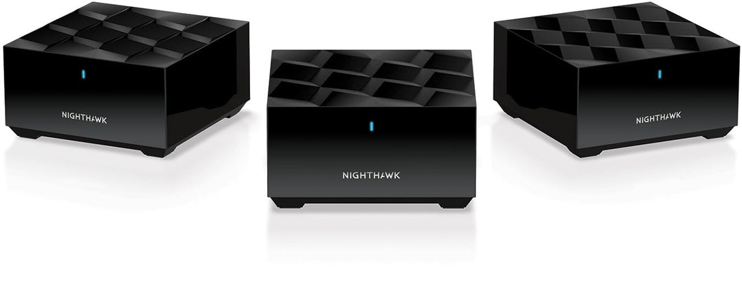 NETGEAR WiFi 6 Mesh (MK73S) | Dual Band Mesh System | Abdeckung von 400 m² | Geschwindigkeiten bis z