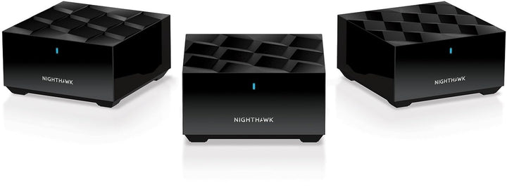 NETGEAR WiFi 6 Mesh (MK73S) | Dual Band Mesh System | Abdeckung von 400 m² | Geschwindigkeiten bis z