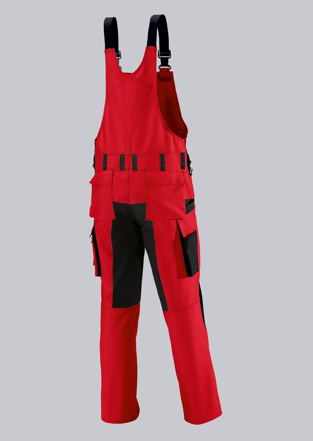 BP 1791-555-81-44l Latzhose, Stretch-Hosenträger mit Clipbefestigungen, 295,00 g/m² Stoffmischung, r