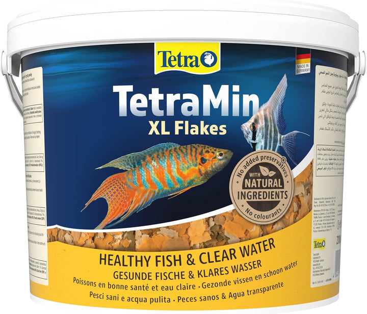 TetraMin XL Flakes - Fischfutter in Flockenform für grössere Zierfische, ausgewogene Mischung für ge