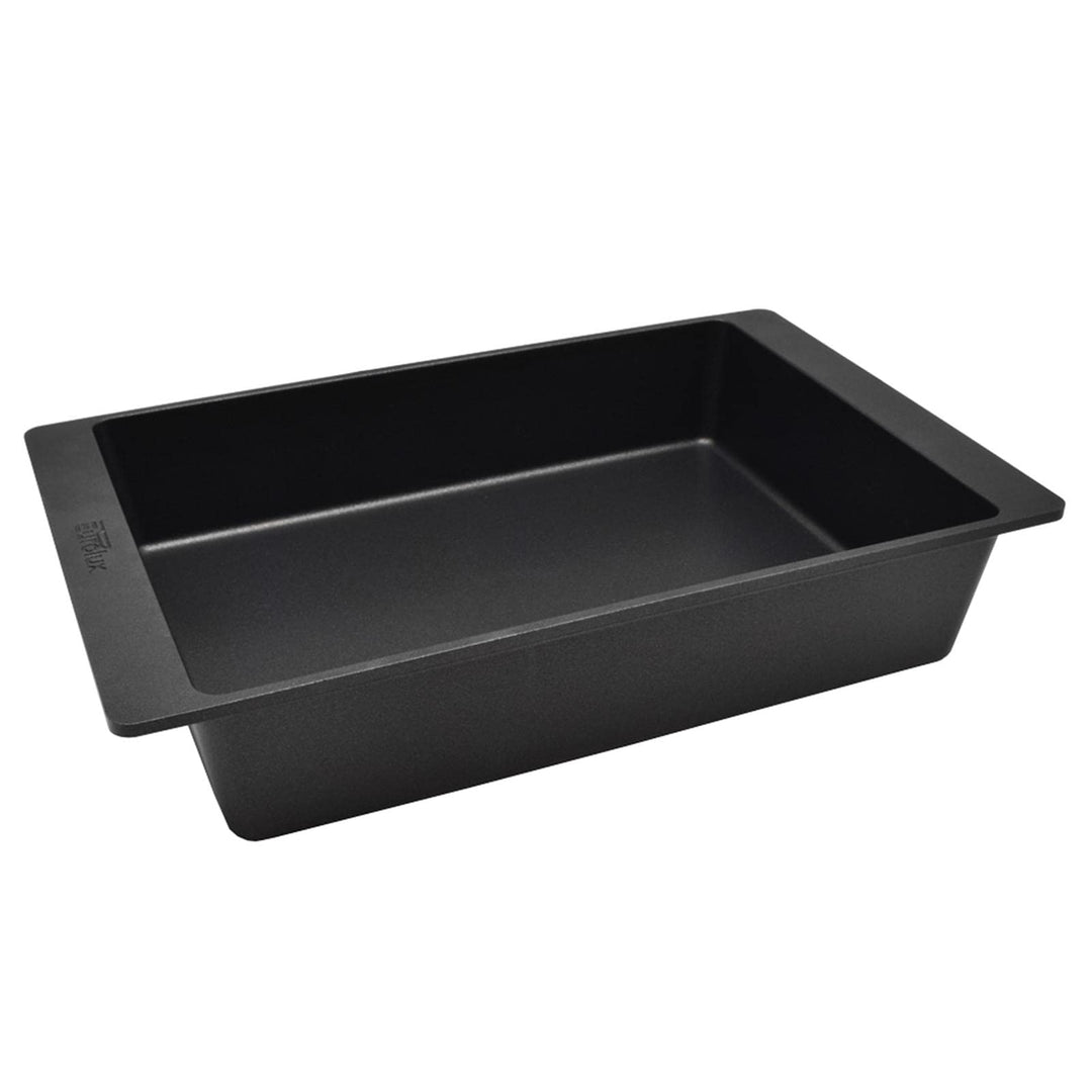 Eurolux Aluguss Bräter 41 x 26 cm Induktion - flacher 8.0 cm Rand - backofengeeignet - induktiver re