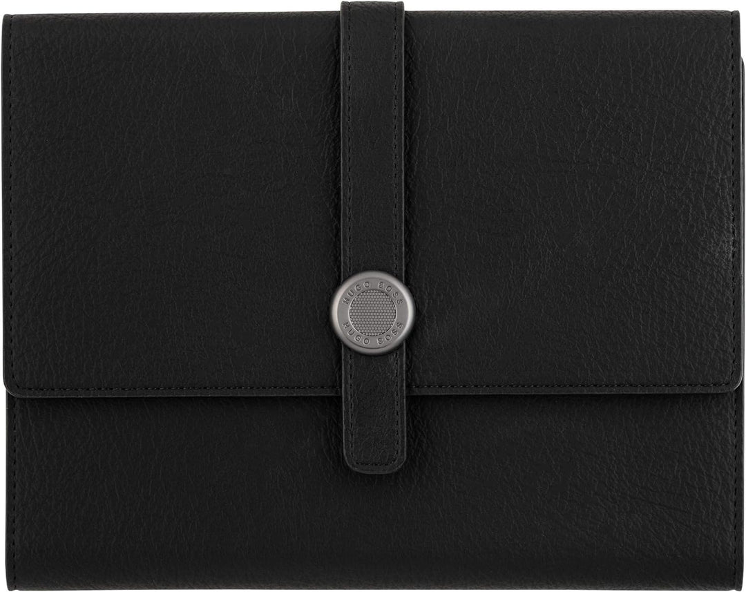 Hugo Boss Schreib-Set HPMB090D (Kugelschreiber & A5 Schreibmappe) | Geschenkbox