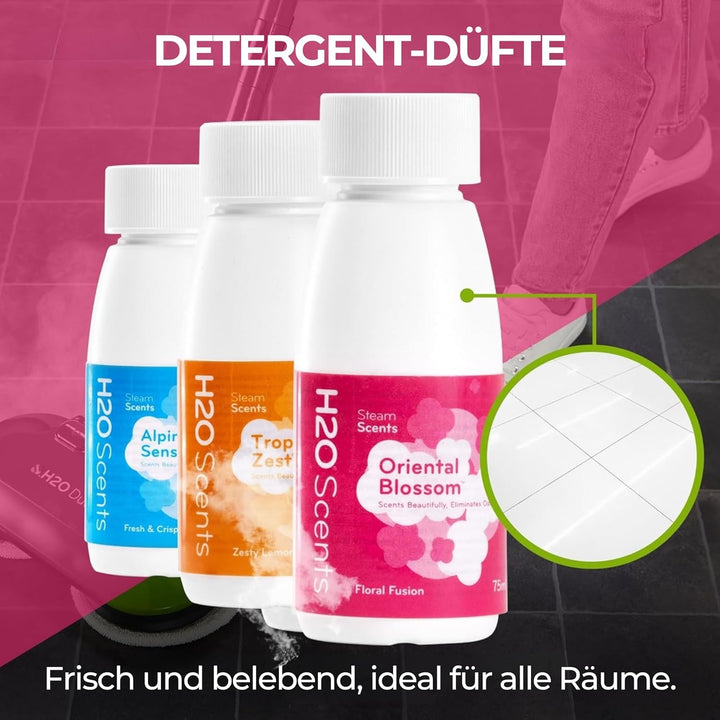 H2O-Dampfreiniger-Reinigungsmitteldüfte – 3er-Pack, gemischte Düfte 3er-Pack gemischte Düfte, 3er-Pa