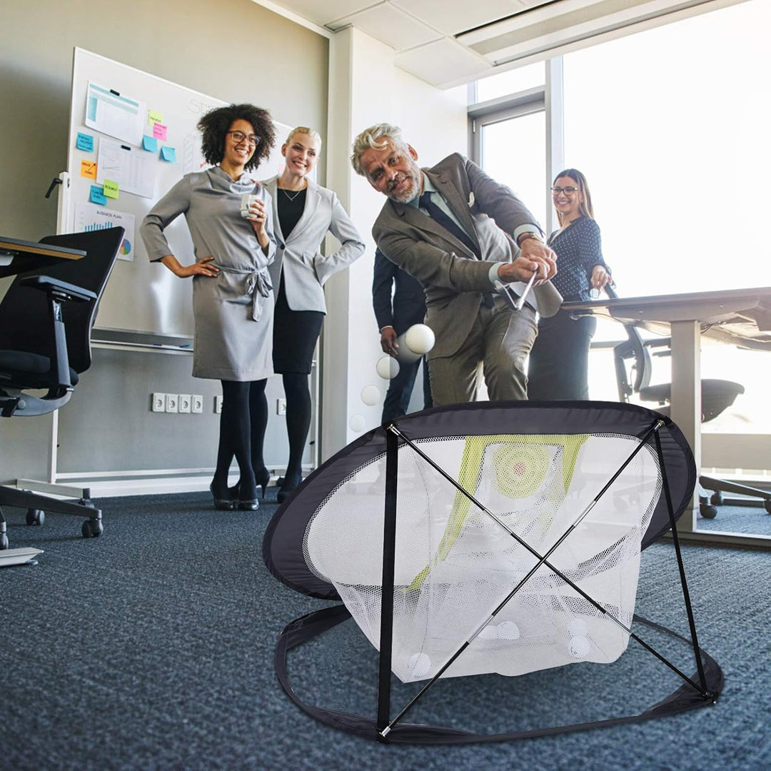 SAPLIZE Ultra-stabiles Golf Chipping Net, Indoor/Outdoor Golfziel Zubehör für Hinterhof Genauigkeit