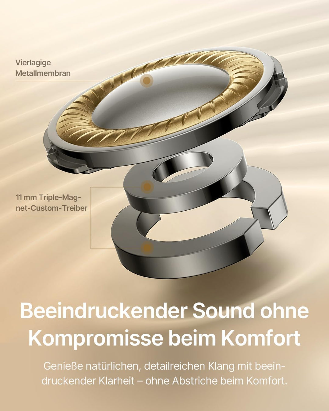 Baseus Bowie MC2 Open Ear Kopfhörer, Clip-On Earbuds | CloudComfort 2.0, Hi-Res Audio, LDAC, SuperBa