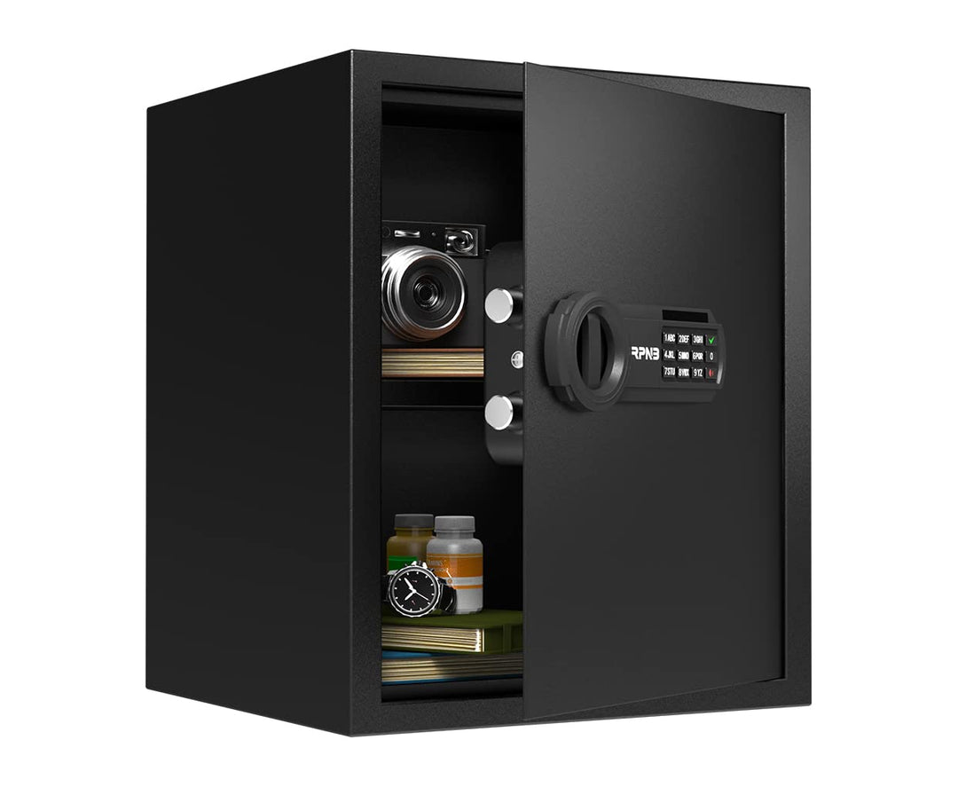 RPNB Luxus Safe und Schliessfach, Geldkoffer, Zifferntastatur sicher, perfekt für Hause Büro Hotel B