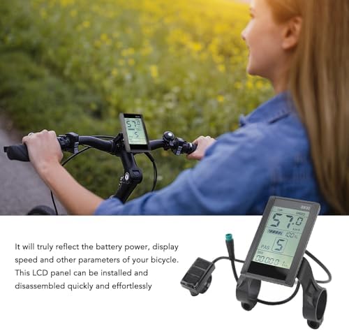 Fahrradcomputer, wasserdicht mit ABS Gehäuse klare Anzeige 24V 36V 48V Fahrrad Display für Stadtverk
