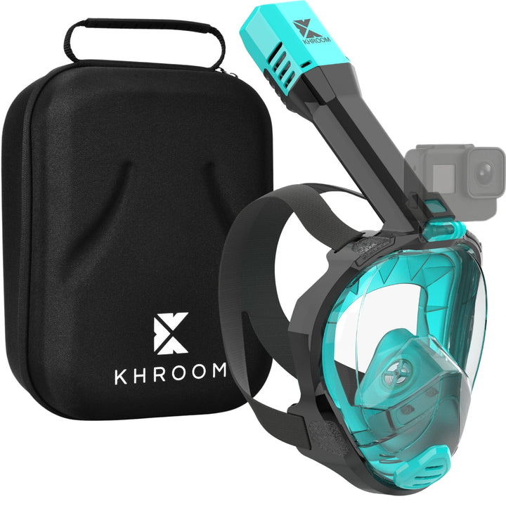 Khroom Schnorchelmaske Erwachsene Seaview Pro | Unsere Beste Tauchermaske | CO2 sichere Vollmaske zu