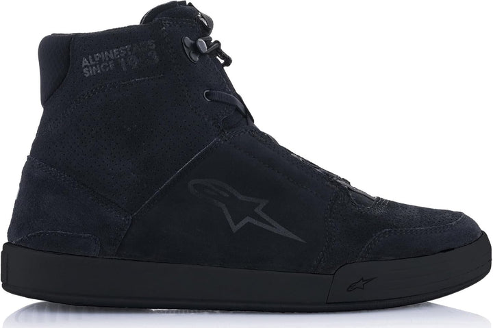 Alpinestars Unisex Chrome MotorradsneakerMotorcycle Clothing 44 EU Schwarz, 44 EU Schwarz