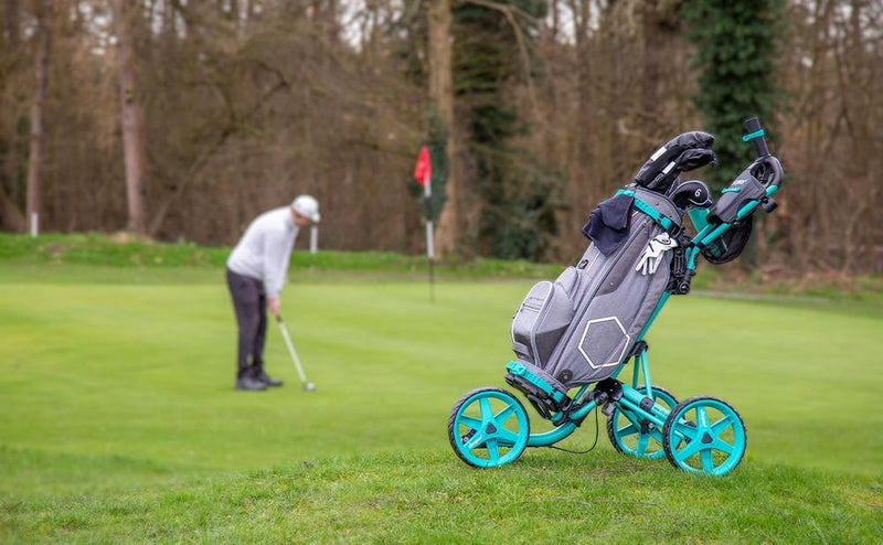 Clicgear 4.0 Trolley Golfwagen Einheitsgrösse Türkis, Einheitsgrösse Türkis