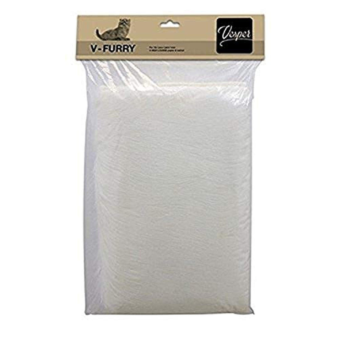 Catit Vesper Ersatzkissen Furry, 37 x 62cm, walnuss 14.8" x 24.8", 14.8" x 24.8"