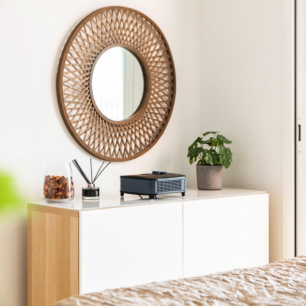 Cecotec Heizlüfter ReadyWarm 2060 Max Horizon Black. 2000 W, 3 Modi Cool/Warm/Hot, Thermostat mit 2