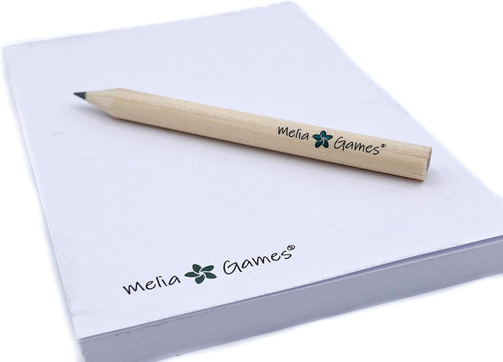 Melia Games Spielkarten Set Deluxe - Premium Karten-Etui aus feinstem Leder - komplettes Set inklusi
