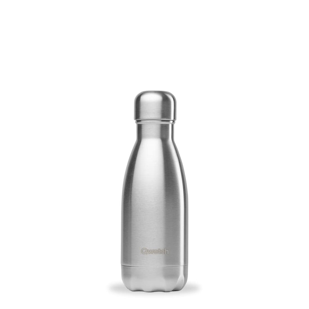 Qwetch - Trinkflasche Originals Edelstahl Isolierflasche 260ml - Thermosflasche 24h Kalt & 12h Heiss