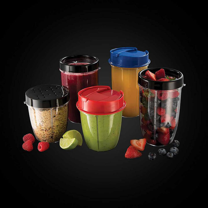 Russell Hobbs Mixer [Multifunktions- Standmixer] NutriBoost (inkl. 5 BPA-freie und spülmaschinengeei