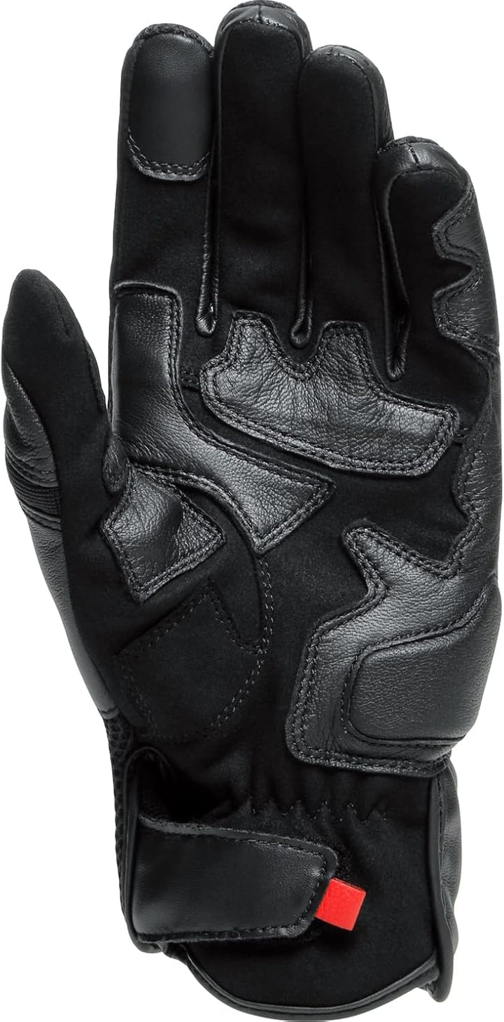 Dainese Mig 3 Unisex Leather Gloves, Motorradhandschuhe Leder mit Protektoren, für Damen und Herren,