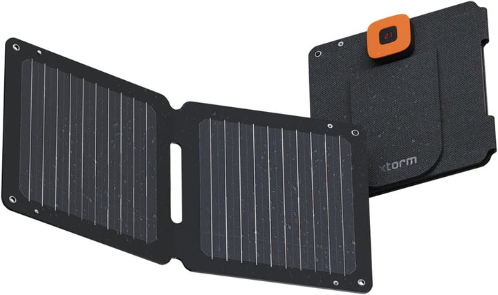 Xtorm SolarBooster, 14W Solarmodul, Tragbares Solarpanel, Outdoor, Nachhaltig, Solarenergie, Flexibe