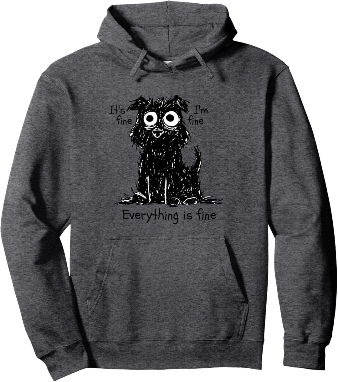 Kleidung mit Hundespruch Pullover Hoodie