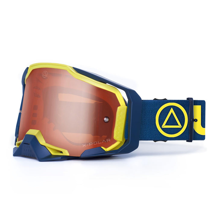 Uller Unisex Stone Motocross Brille Einheitsgrösse Gelb, Einheitsgrösse Gelb