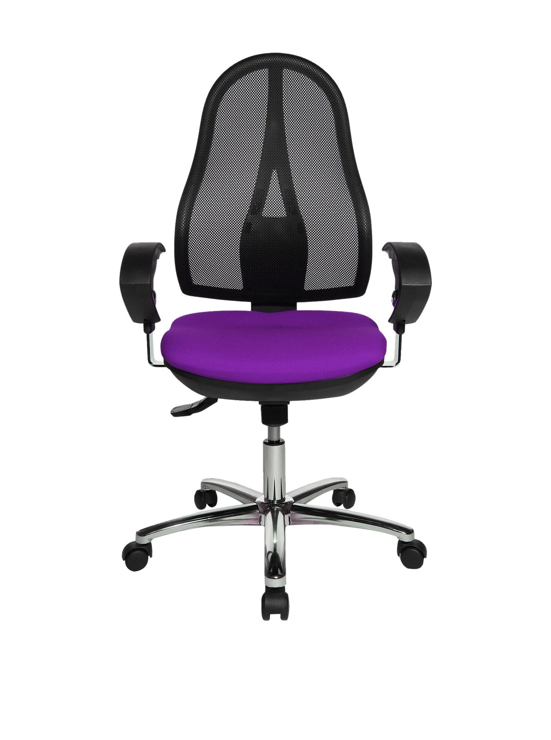 Topstar Open Point SY Deluxe, ergonomischer Syncro-Bandscheiben-Drehstuhl, Bürostuhl, Schreibtischst