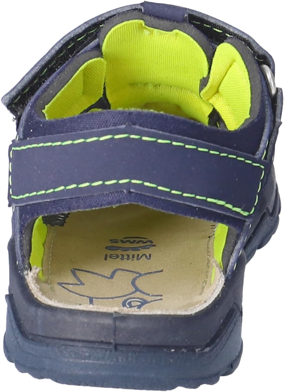 RICOSTA Mädchen und Jungen Sandalen Gery, Kinder Lauflernschuhe, Weite: MITTEL, waschbar 20 EU Nauti