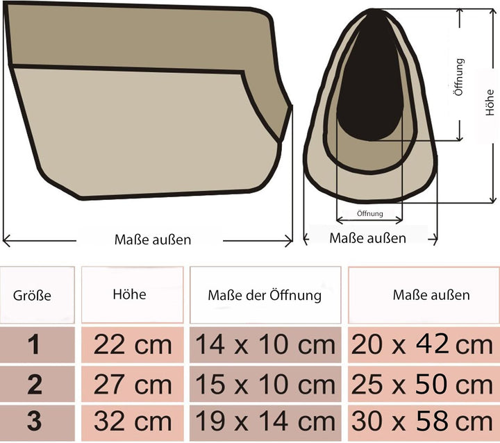 HobbyDog TORCWL3 Hundetasche Tragetasche Katzentasche, Grösse 22 x 20 x 36 cm, schwarz mit Pfoten sc