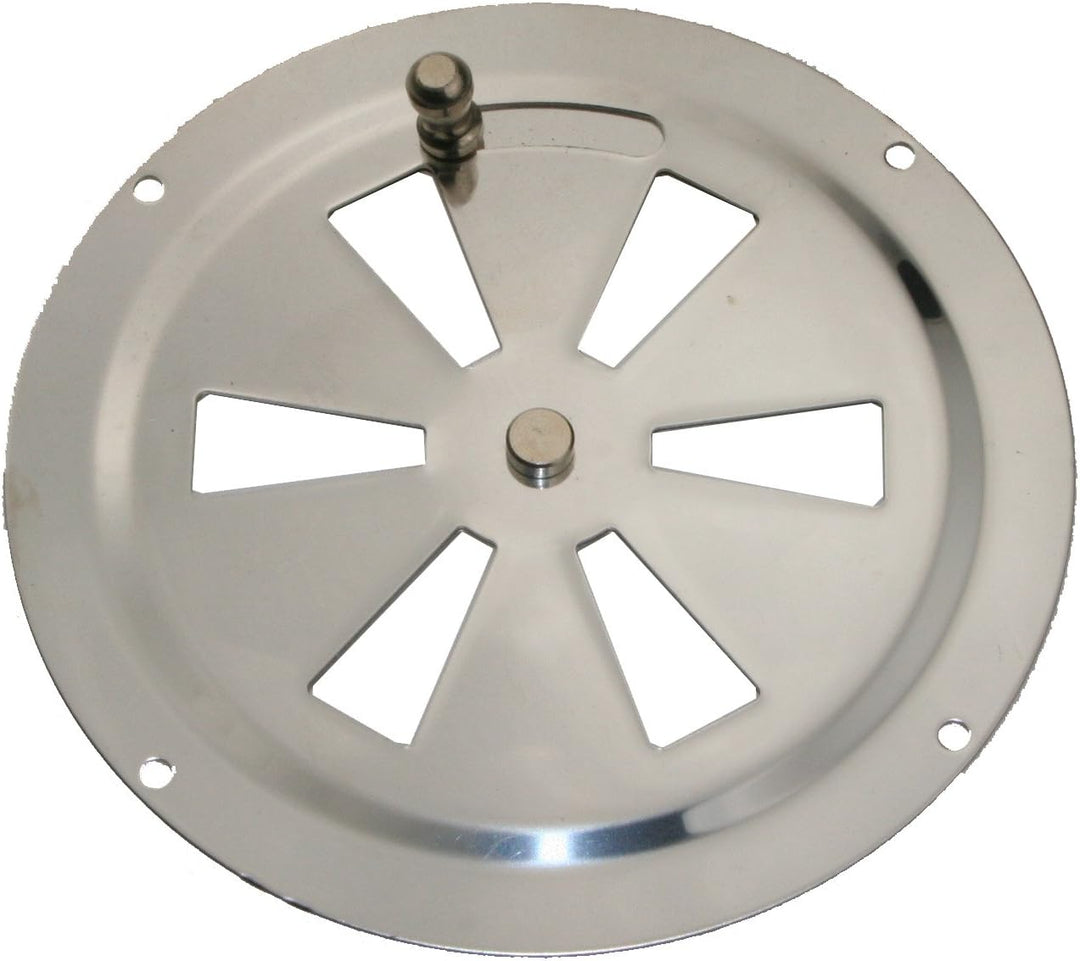 ARBO-INOX 4 x Lüftungsrosette Lüfter Kiemenlüfter Edelstahl 100mm
