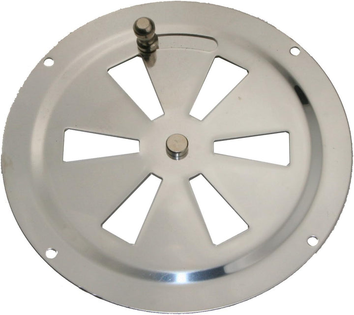 ARBO-INOX 4 x Lüftungsrosette Lüfter Kiemenlüfter Edelstahl 100mm