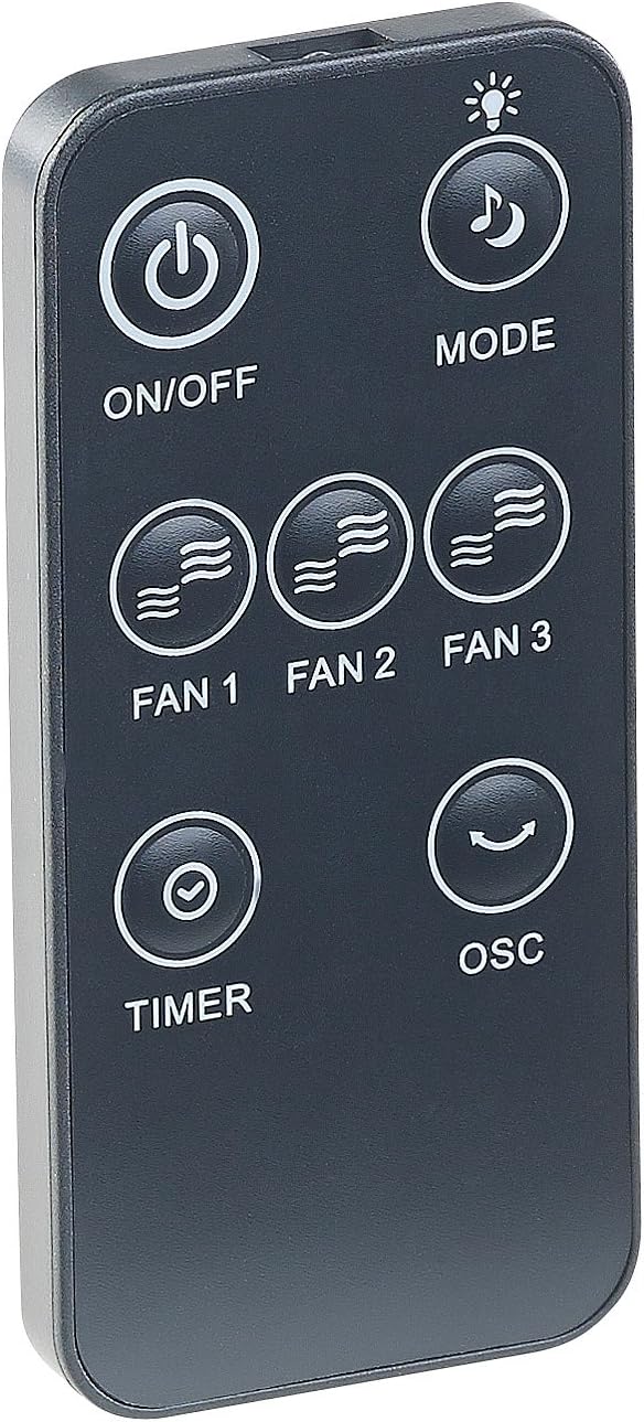 Carlo Milano Ventilator mit 3 Rotoren: Standventilator mit 3 Rotoren, 3 Stufen, Oszillation, Timer,