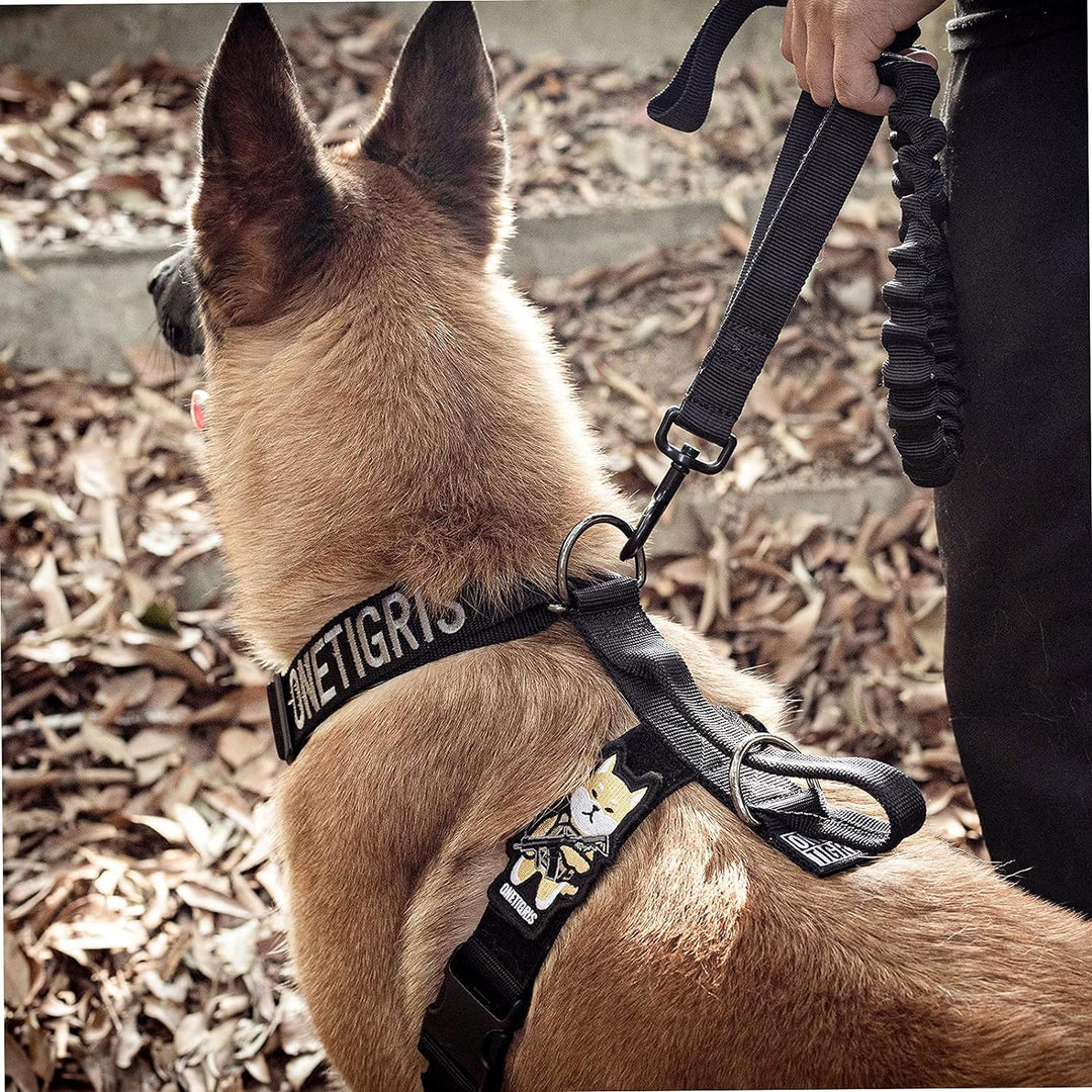 OneTigris No-Pull Hundegeschirr Goliath Geschirr mit Griff Taktisches Einstellbar Geschirr für Hunde