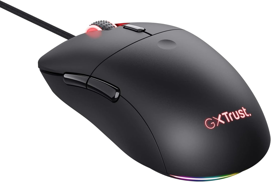 Trust Gaming GXT 981 Redex Federleichte Gaming-Maus, 200-10.000 DPI, 80-Mill-Kailh-Schaltern, Optisc