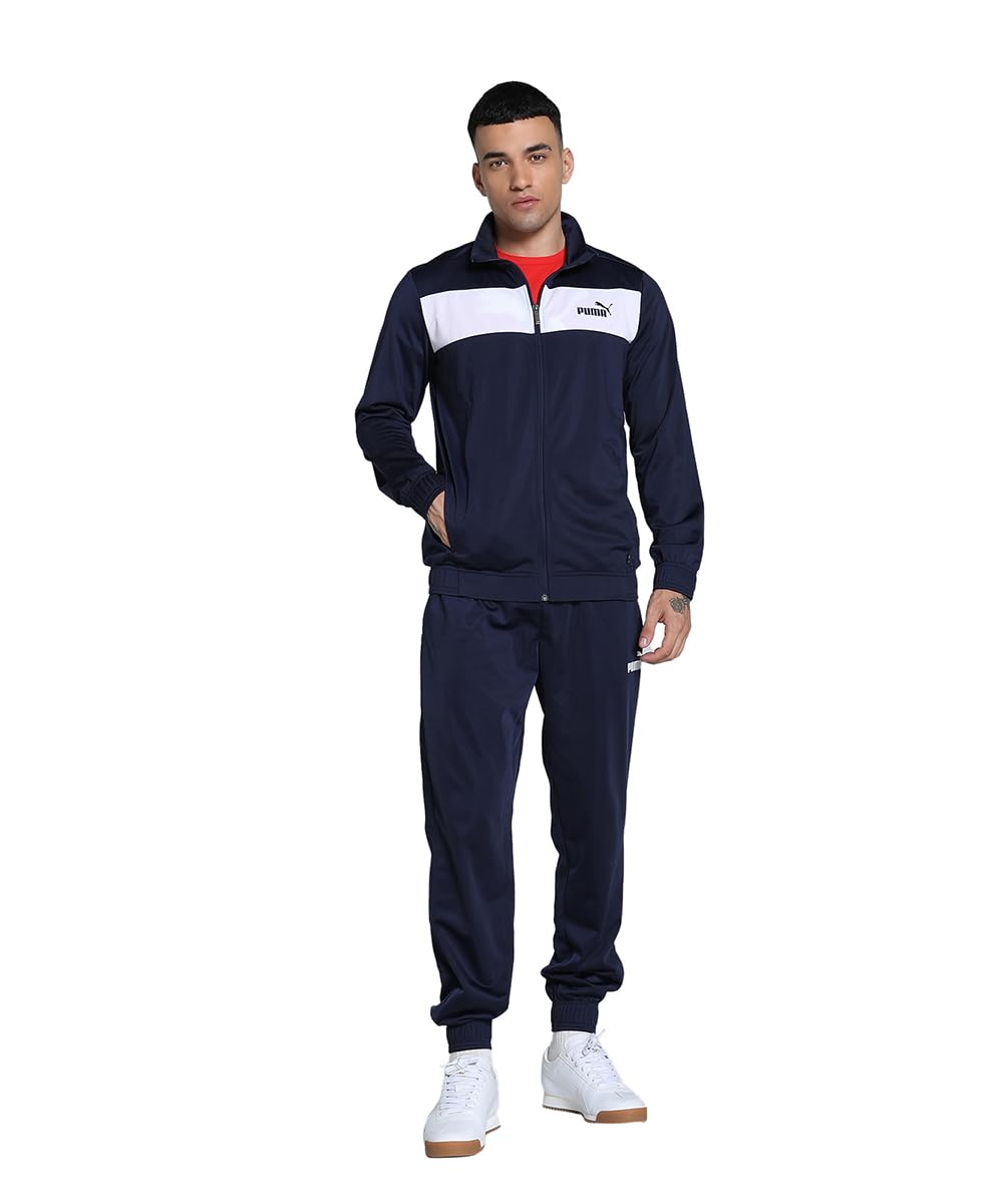 PUMA Herren Poly Suit Cl Trainingsanzug, PUMA Marineblau