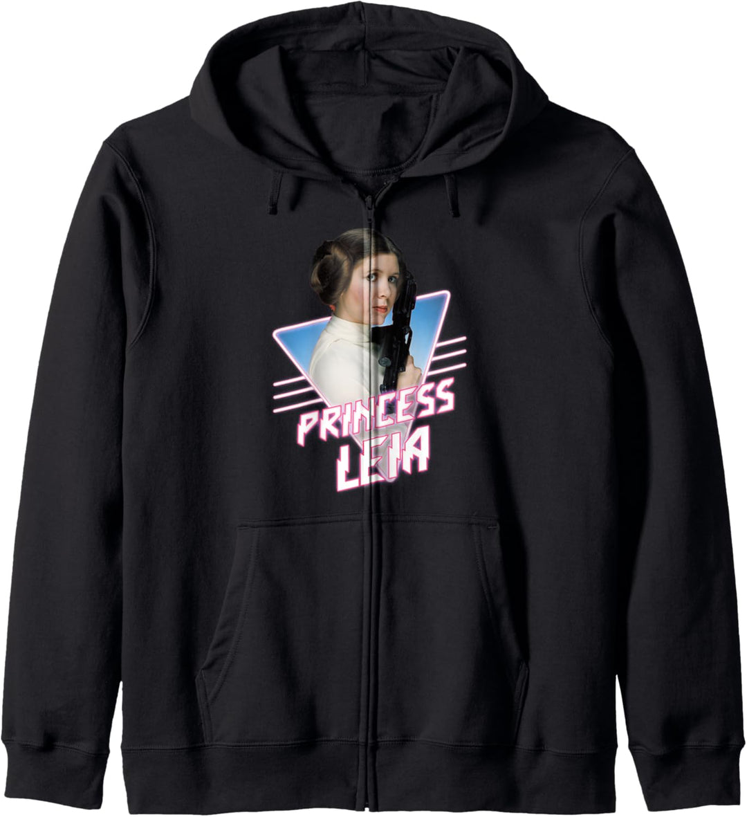 Star Wars Princess Leia Neon Sign Kapuzenjacke