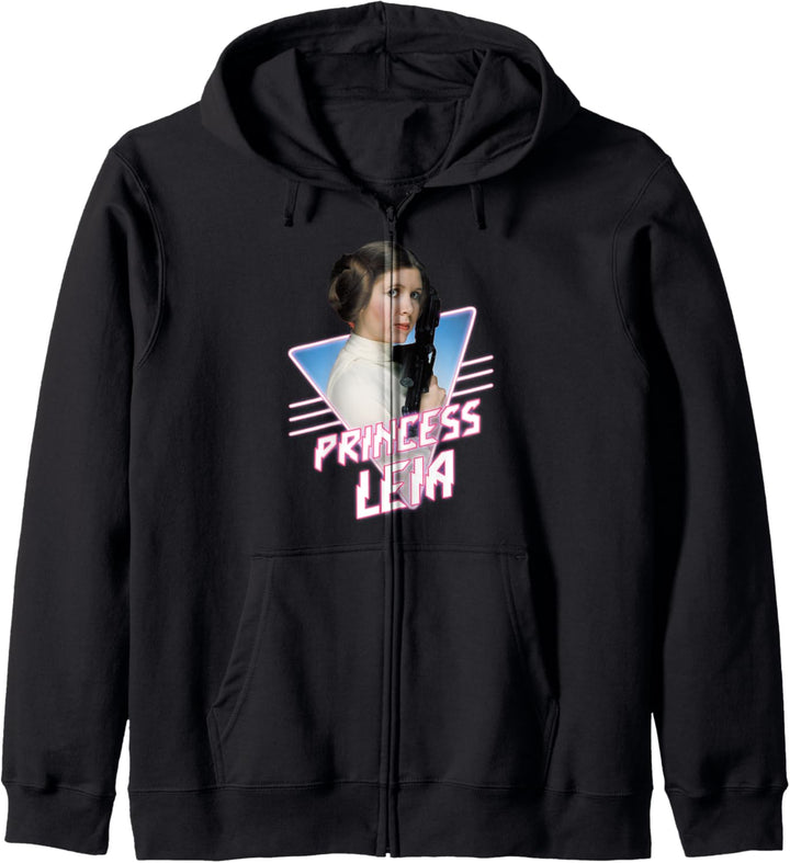 Star Wars Princess Leia Neon Sign Kapuzenjacke