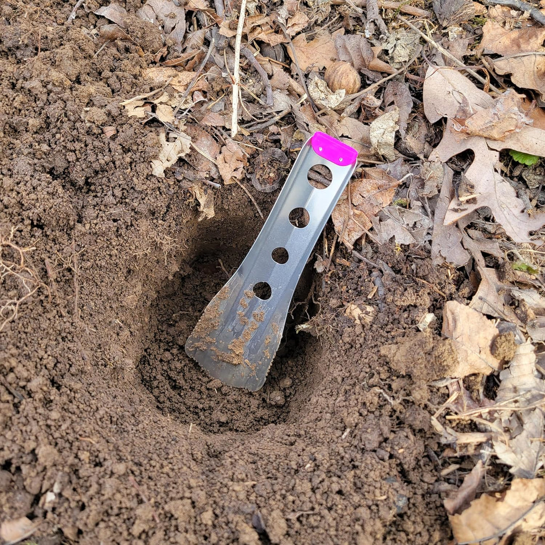 BoglerCo Ultraleichte Rucksackkelle, 13,5 g, Violett, violett