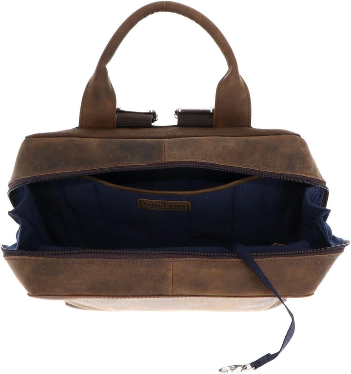 Leonhard Heyden Salisbury - Rucksack L Leder 15" 43 cm braun