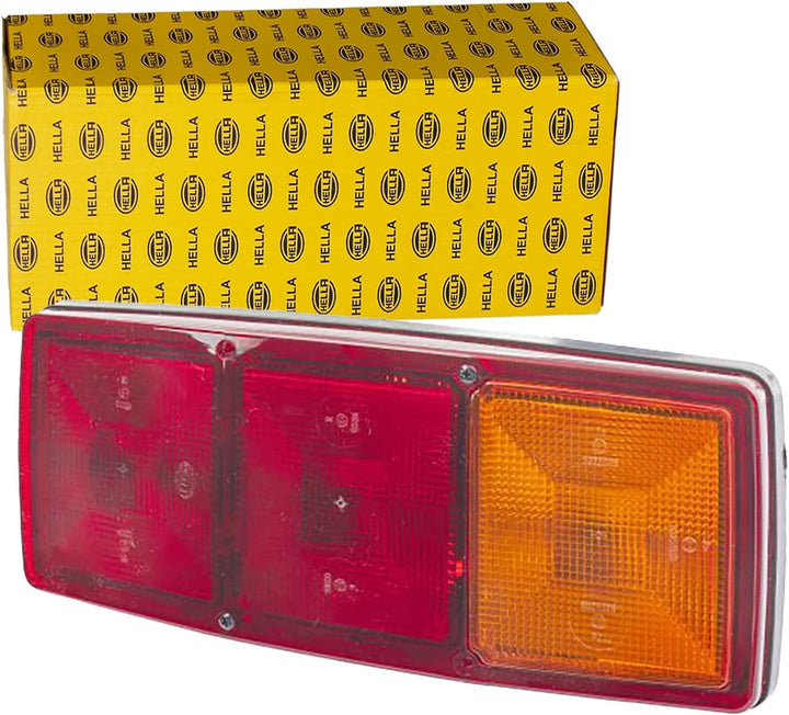 HELLA - Heckleuchte - Halogen - ECE - rechts - 2SD 003 167-021 Leuchtefunktionen: 3 rechts 12/24V, L