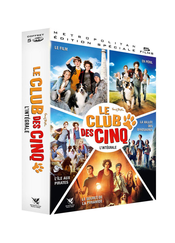Le club des cinq - intégrale - coffret 5 films [FR Import], DVD