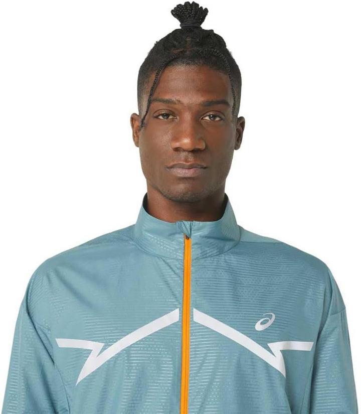 ASICS Herren Laufjacke LITE-SHOW foggy teal S