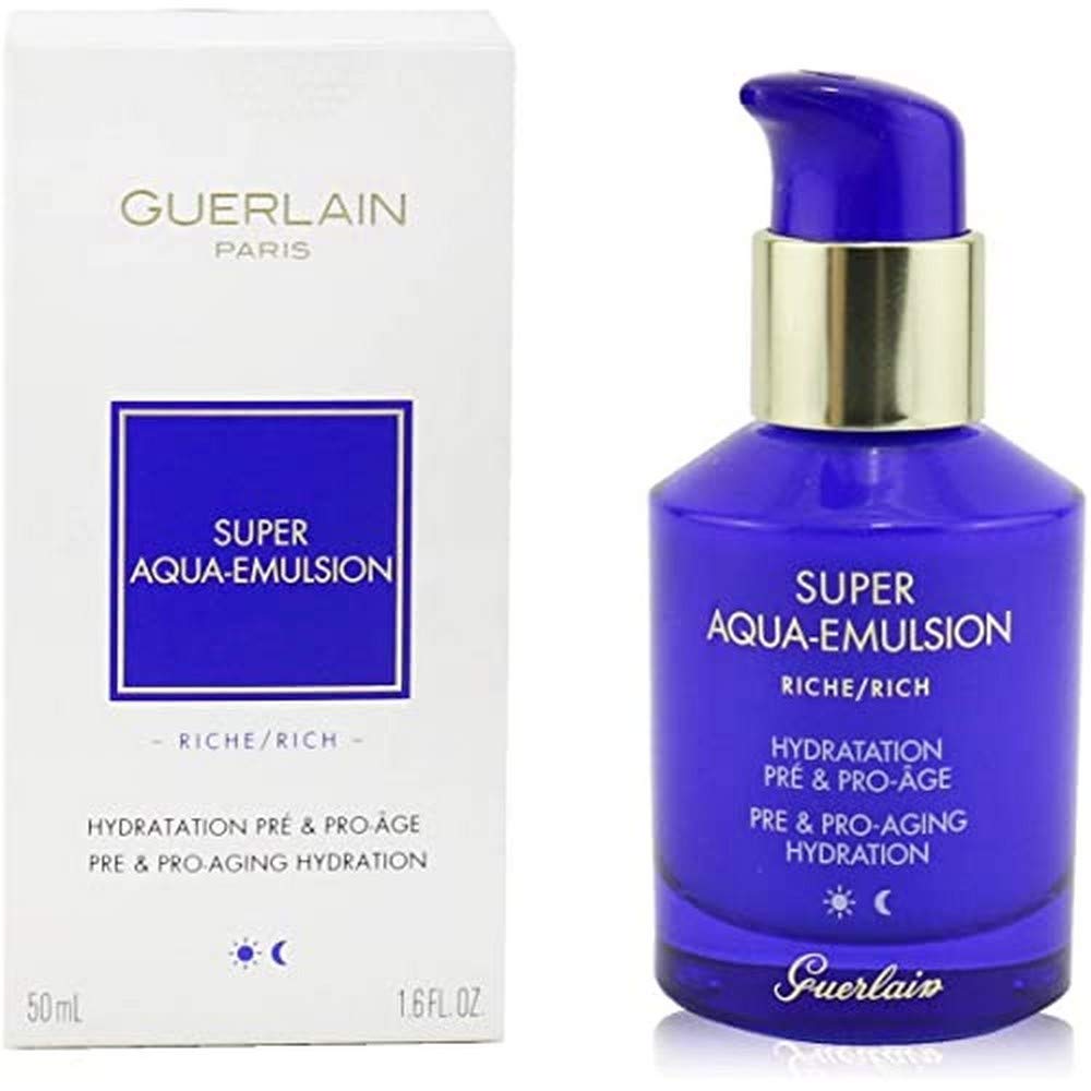 Guerlain Unisex SUPER Aqua Emulsion Rich 50ML, Transparent