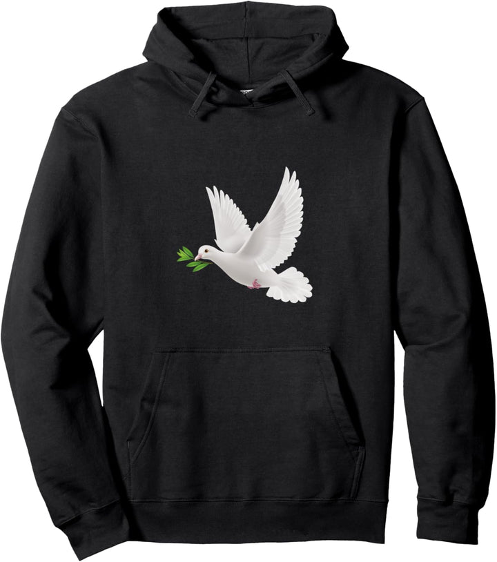 Weisse Taube Weltfrieden Frieden weisse Friedenstaube Pullover Hoodie