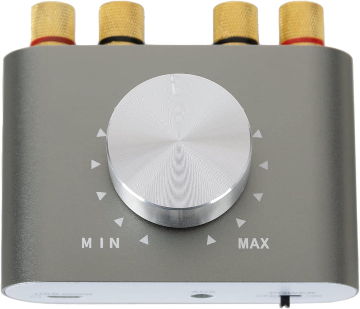 McGrey MAMP-250BT Mini-HiFi-Verstärker 100 Watt - Ultrakompakter Stereo-Verstärker - 2X 50 Watt - Bl