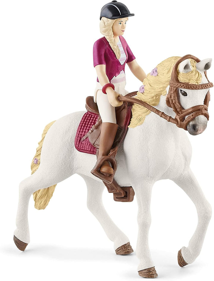 schleich 42540 HORSE CLUB Sofia &amp; Blossom, für Kinder ab 5-12 Jahren, HORSE CLUB - Spielset alte Ver