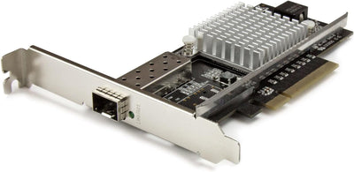 StarTech.com 1 Port 10G Open SFP+ Netzwerkkarte - PCIe - Intel Chip - MM/SM - PCI Express 10G NIC mi