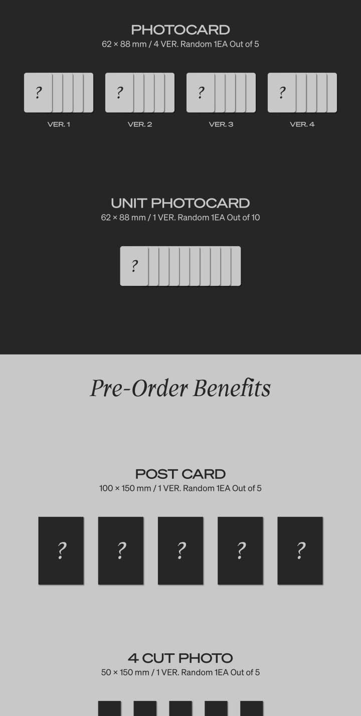 MONSTA X Reason 12th Mini Album CD+Photobook+Lyric book+Photocard+Unit photocard+POB+Tracking (VER.2