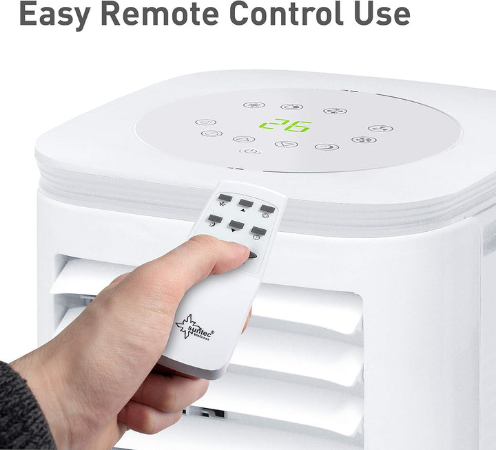 SUNTEC Mobiles lokales Klimagerät Freeze 9.000 Eco R290 | für Räume bis 80 m3 (34 m2) | inkl. Abluft