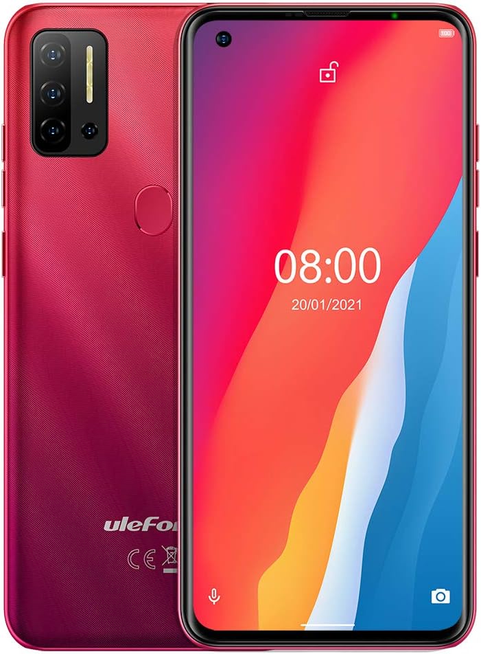 Ulefone Android 11 Smartphone ohne Vertrag, Note 11P 4G Handy, Helio P60 Octa-Core 8GB+128GB, Dual-S