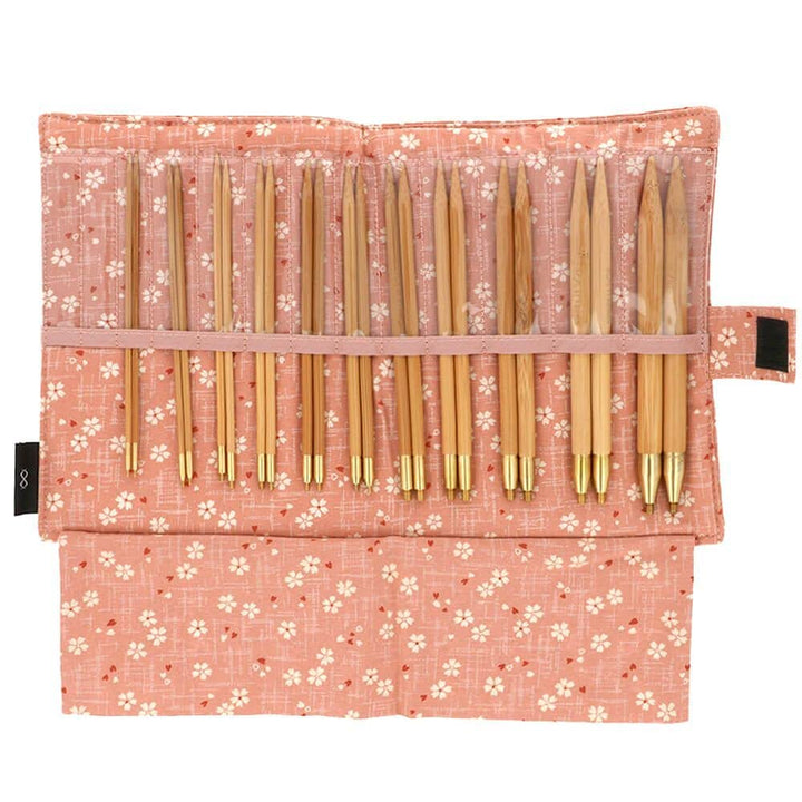 Seeknit KA58860-03 Rundstricknadeln Set, Bamboo, Rosa, Standard