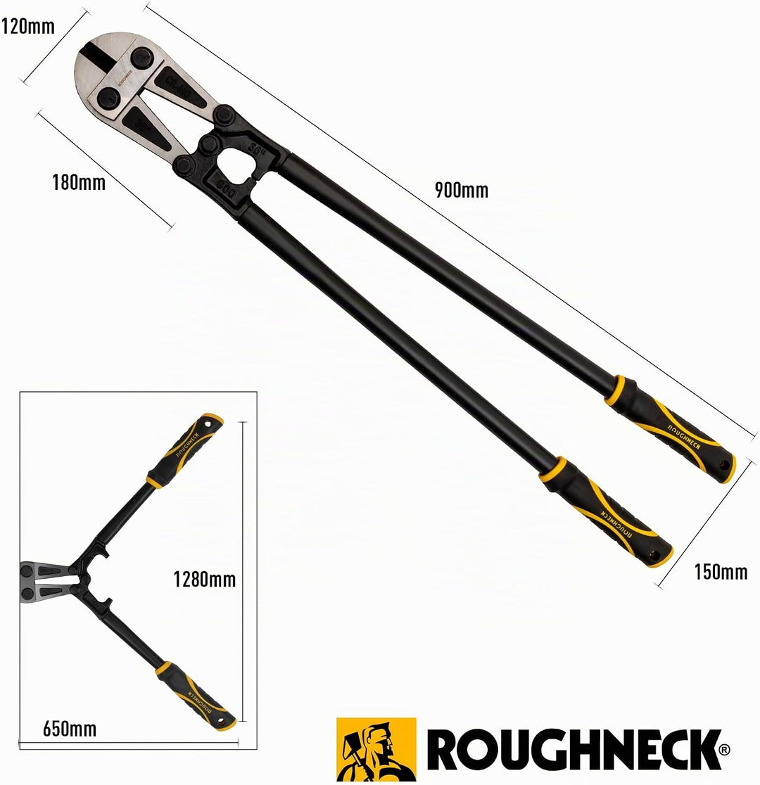 roughneckrou39136 91,4 cm Profi Bolzenschneider – Schwarz einheitsgrösse Schwarz, einheitsgrösse Sch