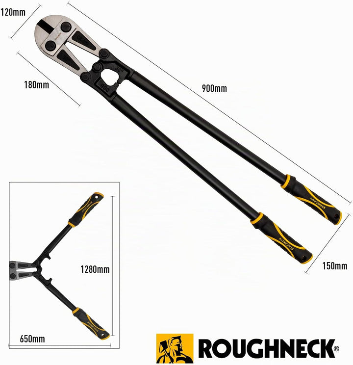 roughneckrou39136 91,4 cm Profi Bolzenschneider – Schwarz einheitsgrösse Schwarz, einheitsgrösse Sch